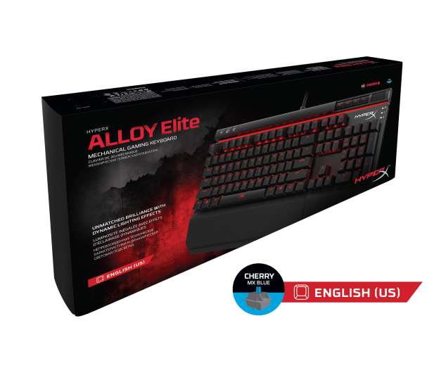 HyperX Alloy Elite Cherry MX Blue - 378247 - zdjęcie 8
